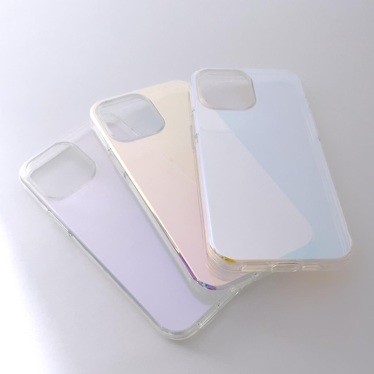 Aurora Case Etui til iPhone 12 Neon Gel Cover Guld