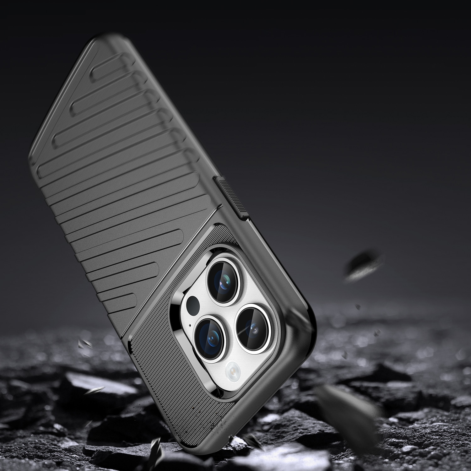 Thunder Case iPhone 14 Pro pansret taske sort