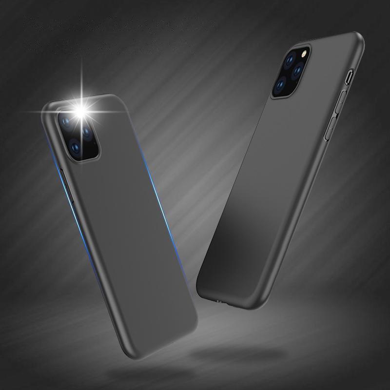 Soft Case Fleksibelt gel-cover til iPhone 14 Pro Max sort