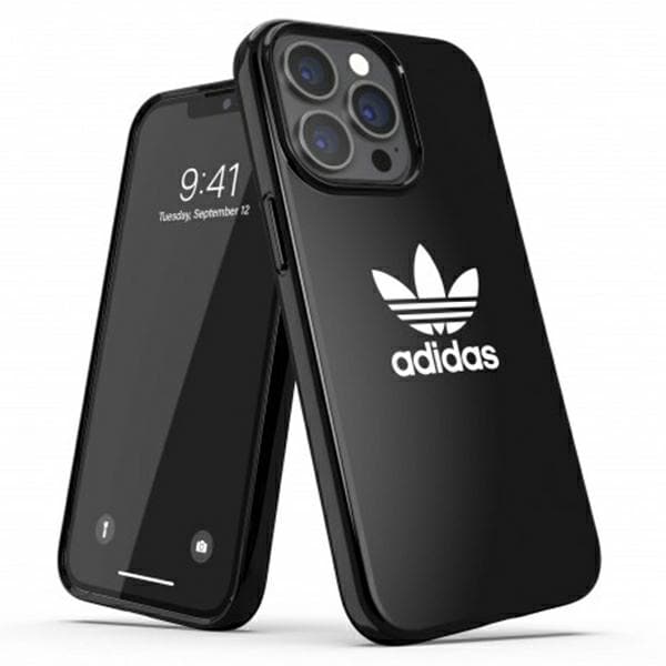 Adidas OR SnapCase Trefoil-etui til iPhone 13 Pro Max - Sort