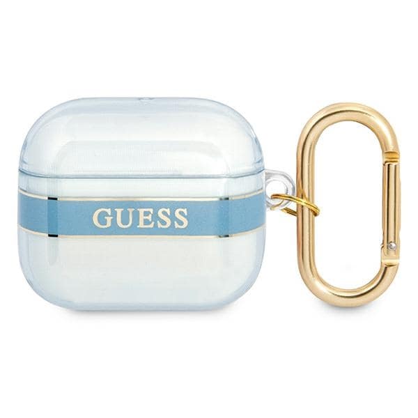 Guess GUA3HHTSB AirPods 3 cover blå/blå Strap Collection