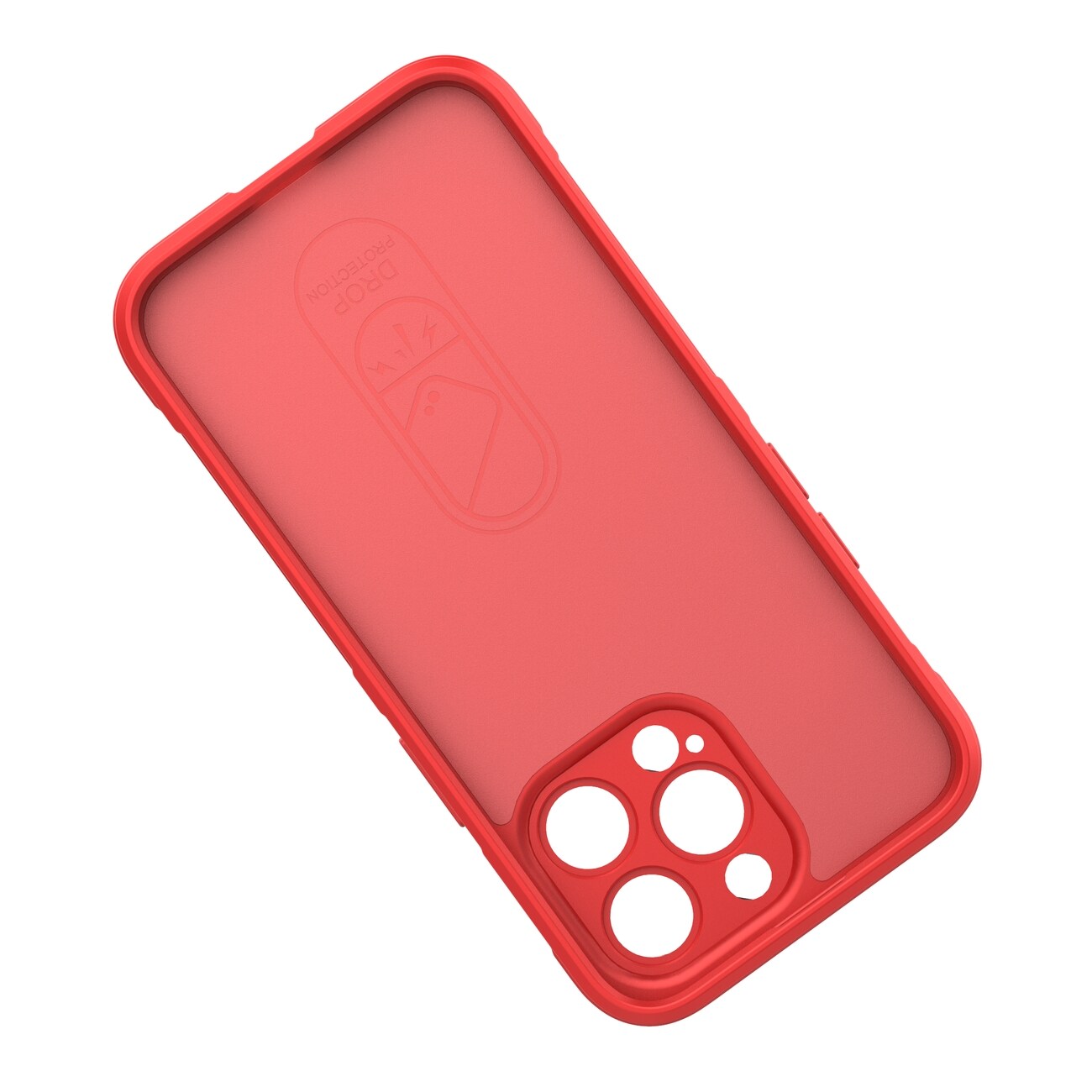 Magic Shield-etui til iPhone 13 Pro fleksibelt panseret cover sort