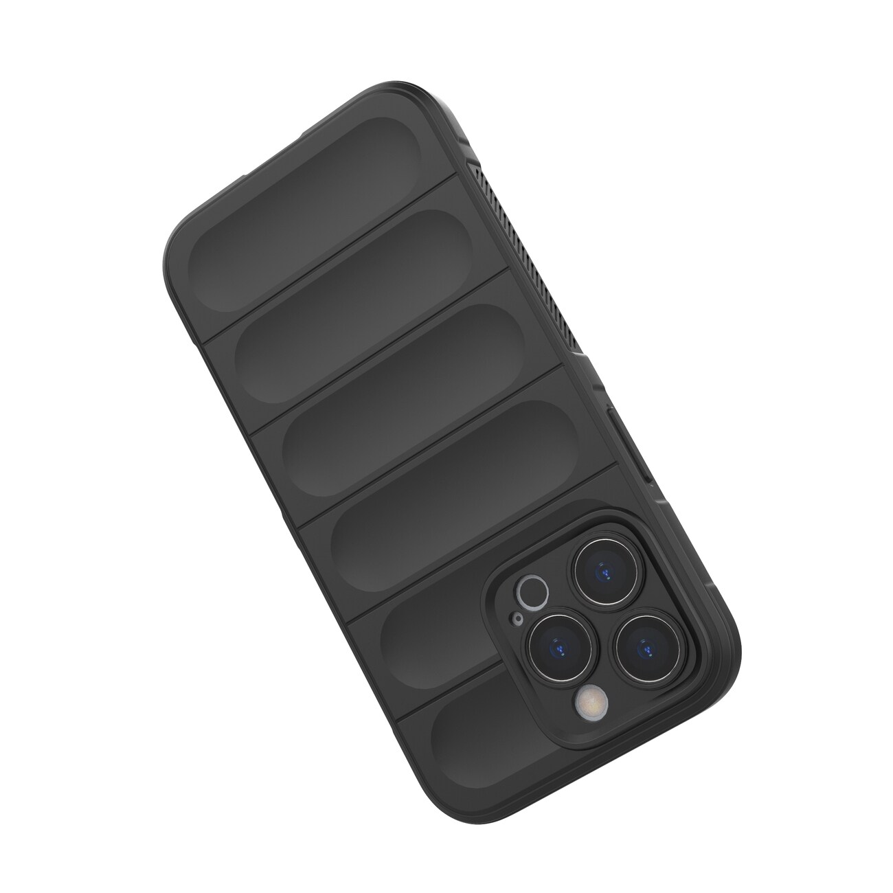 Magic Shield-etui til iPhone 13 Pro fleksibelt panseret cover sort