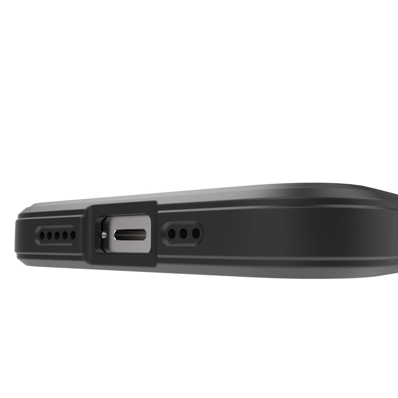 Magic Shield-etui til iPhone 13 Pro fleksibelt panseret cover sort