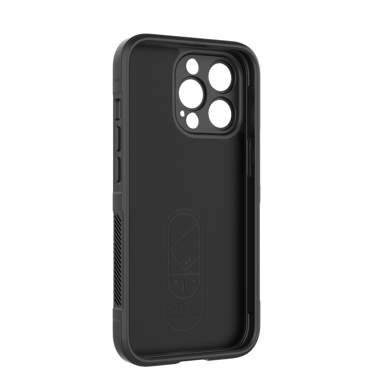 Magic Shield-etui til iPhone 13 Pro fleksibelt panseret cover sort