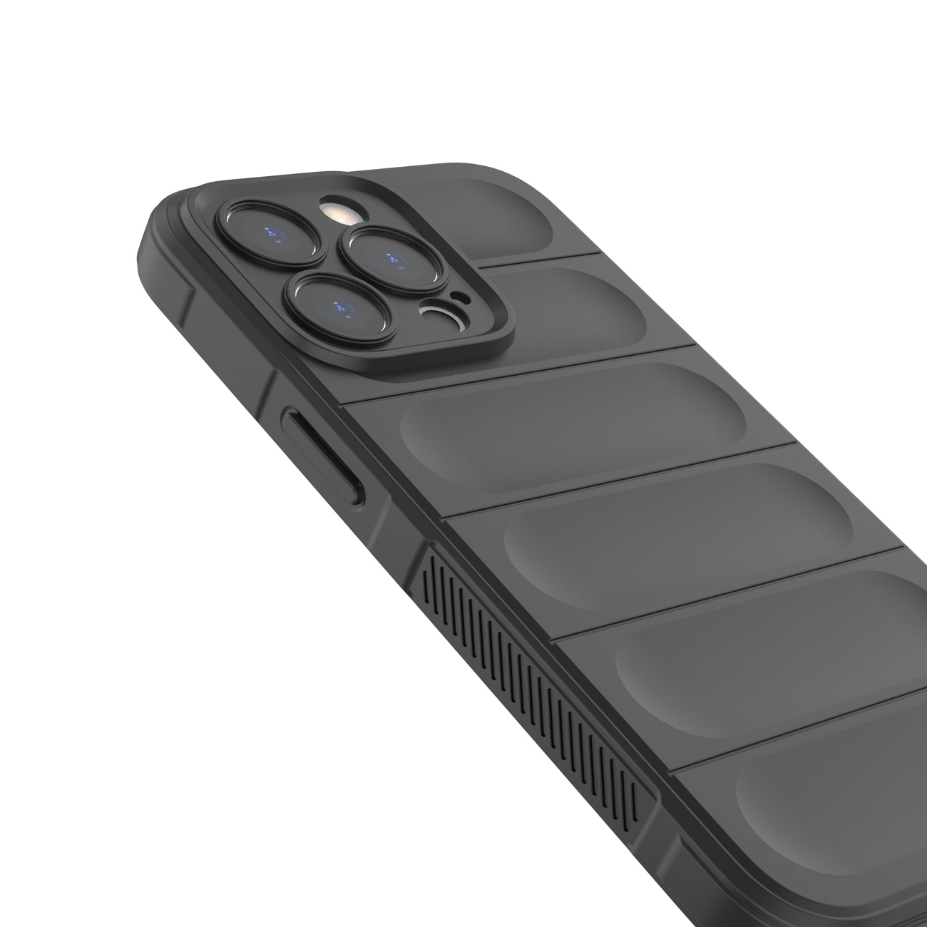 Magic Shield-etui til iPhone 13 Pro fleksibelt panseret cover mørkeblå