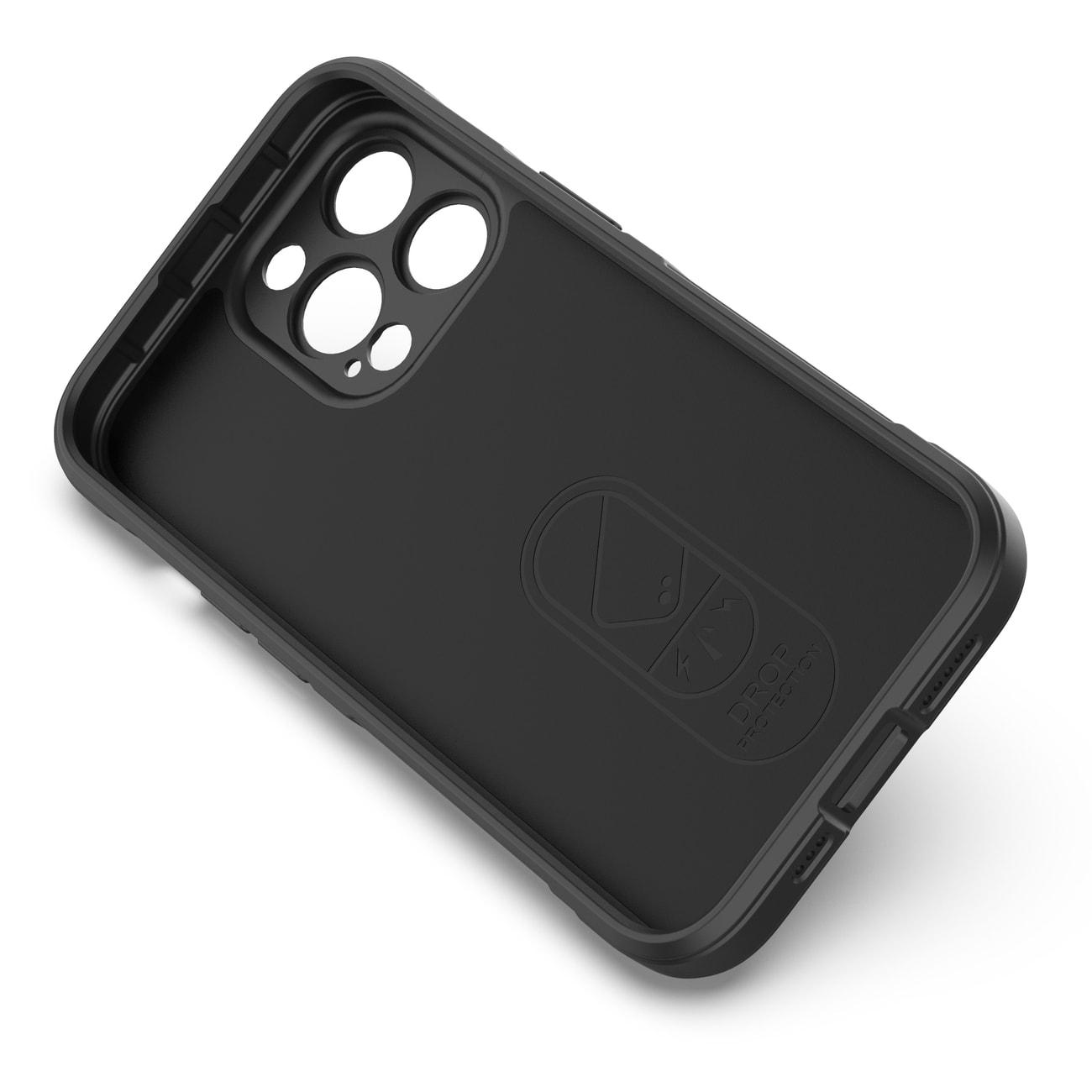 Magic Shield-etui til iPhone 13 Pro fleksibelt panseret cover mørkeblå