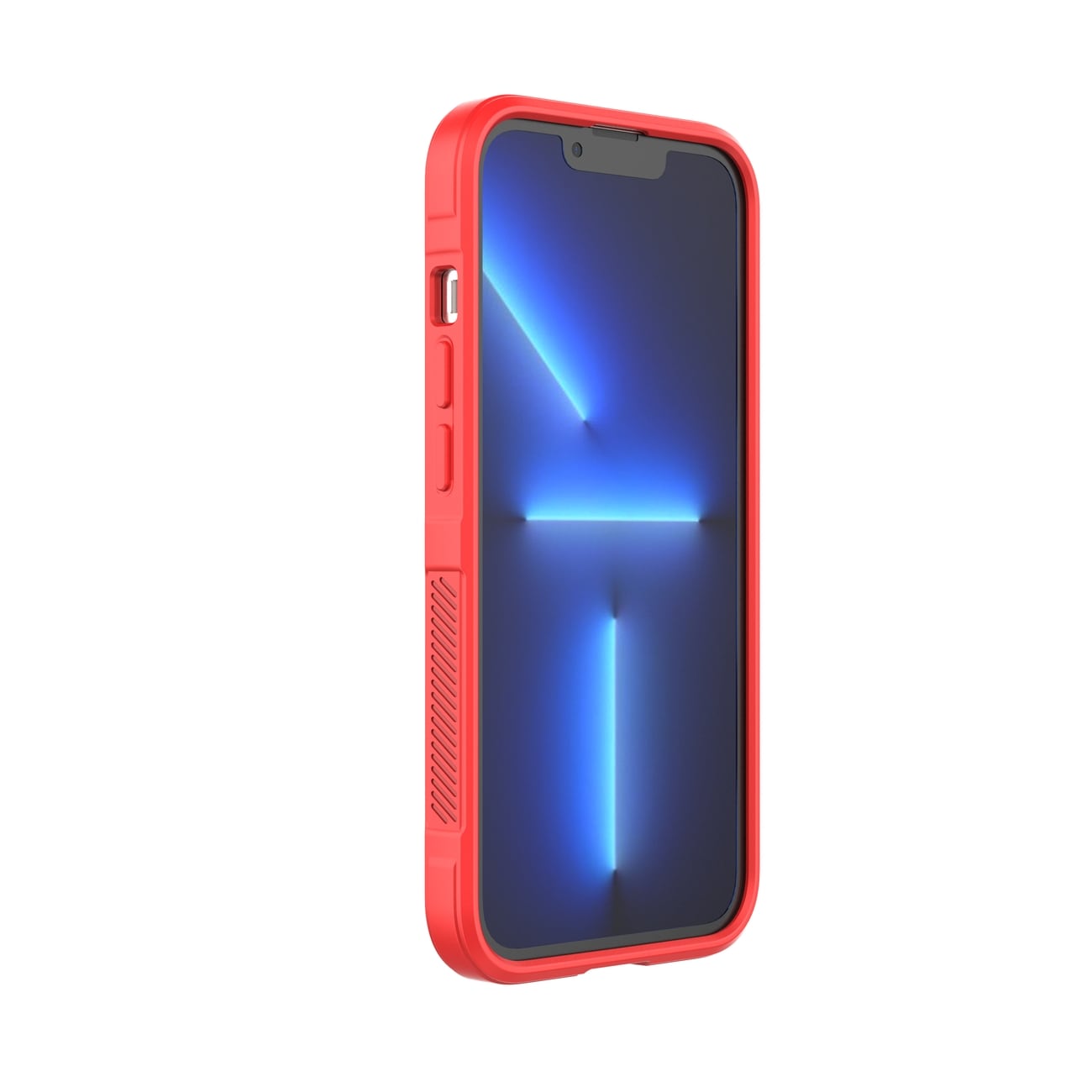 Magic Shield-etui til iPhone 13 Pro fleksibelt panseret cover mørkeblå