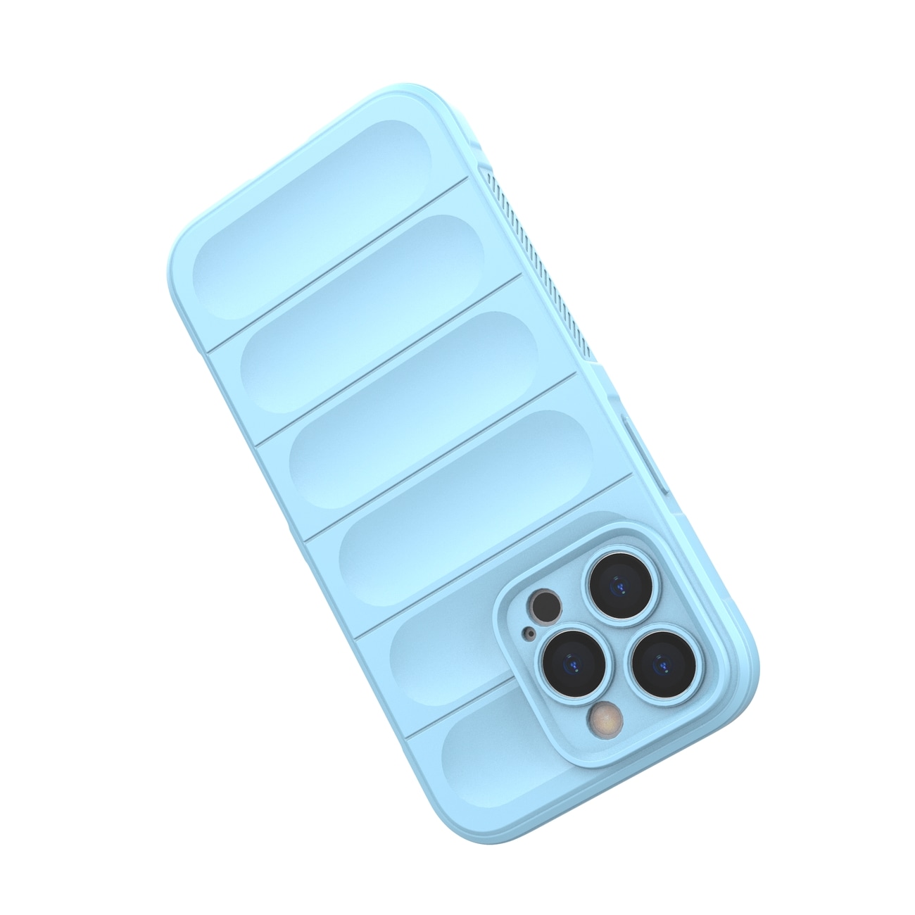 Magic Shield-etui til iPhone 13 Pro fleksibelt panseret cover lyseblåt