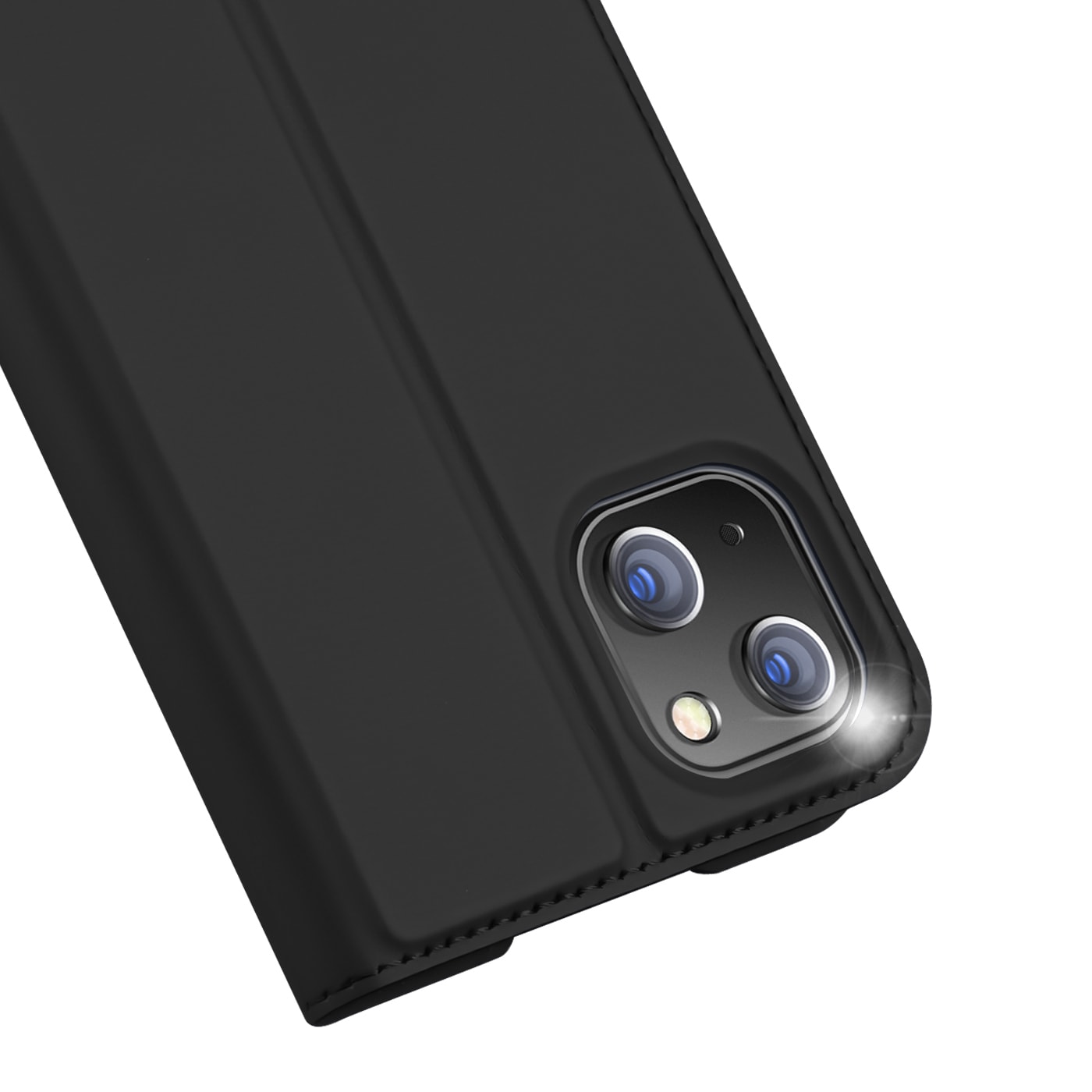 Dux Ducis Skin Pro Holster Flip Cover til iPhone 14 Plus sort
