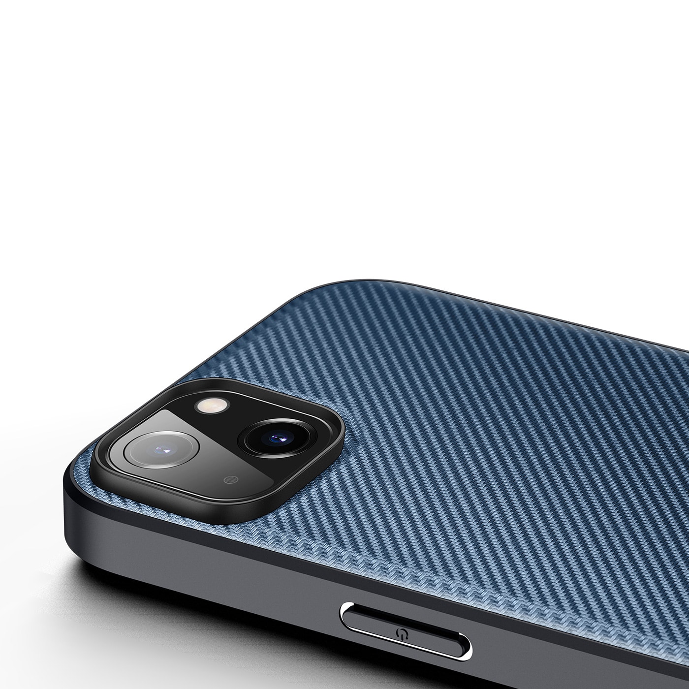 Dux Ducis Fino etui cover iPhone 14 Plus blå nylon