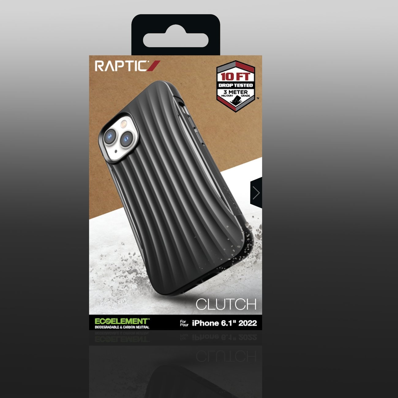 Raptic X-Doria Clutch Case iPhone 14 bagcover sort