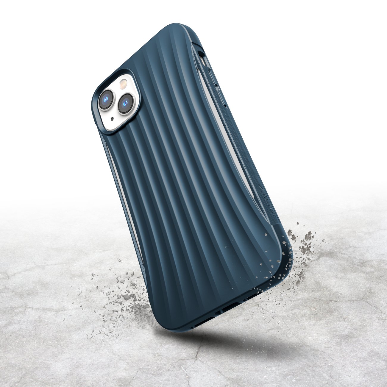 Raptic X-Doria Clutch Case iPhone 14 bagcover blå