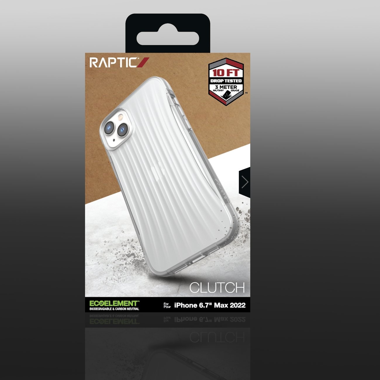 Raptic X-Doria Clutch Case iPhone 14 Plus bagcover gennemsigtig