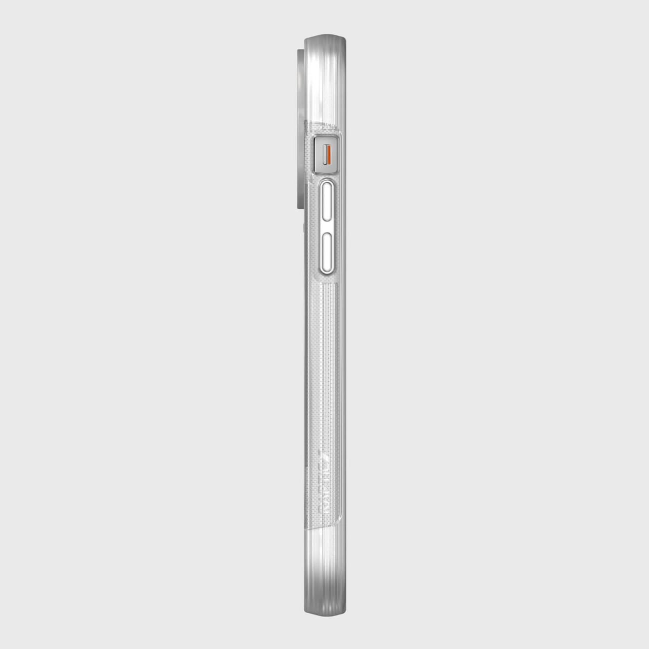 Raptic X-Doria Clutch Case iPhone 14 Pro bagbeklædning gennemsigtig