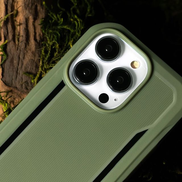 Raptic X-Doria Fort Case iPhone 14 Plus med MagSafe pansret cover grøn