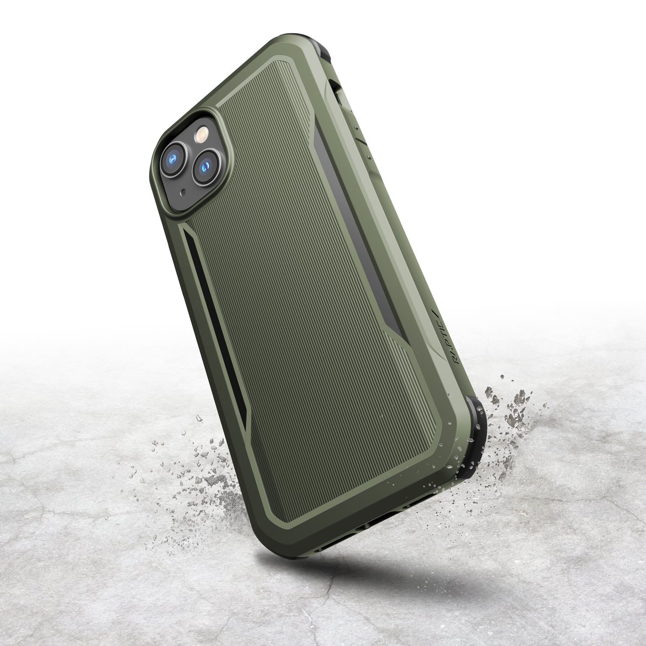 Raptic X-Doria Fort Case iPhone 14 Plus med MagSafe pansret cover grøn