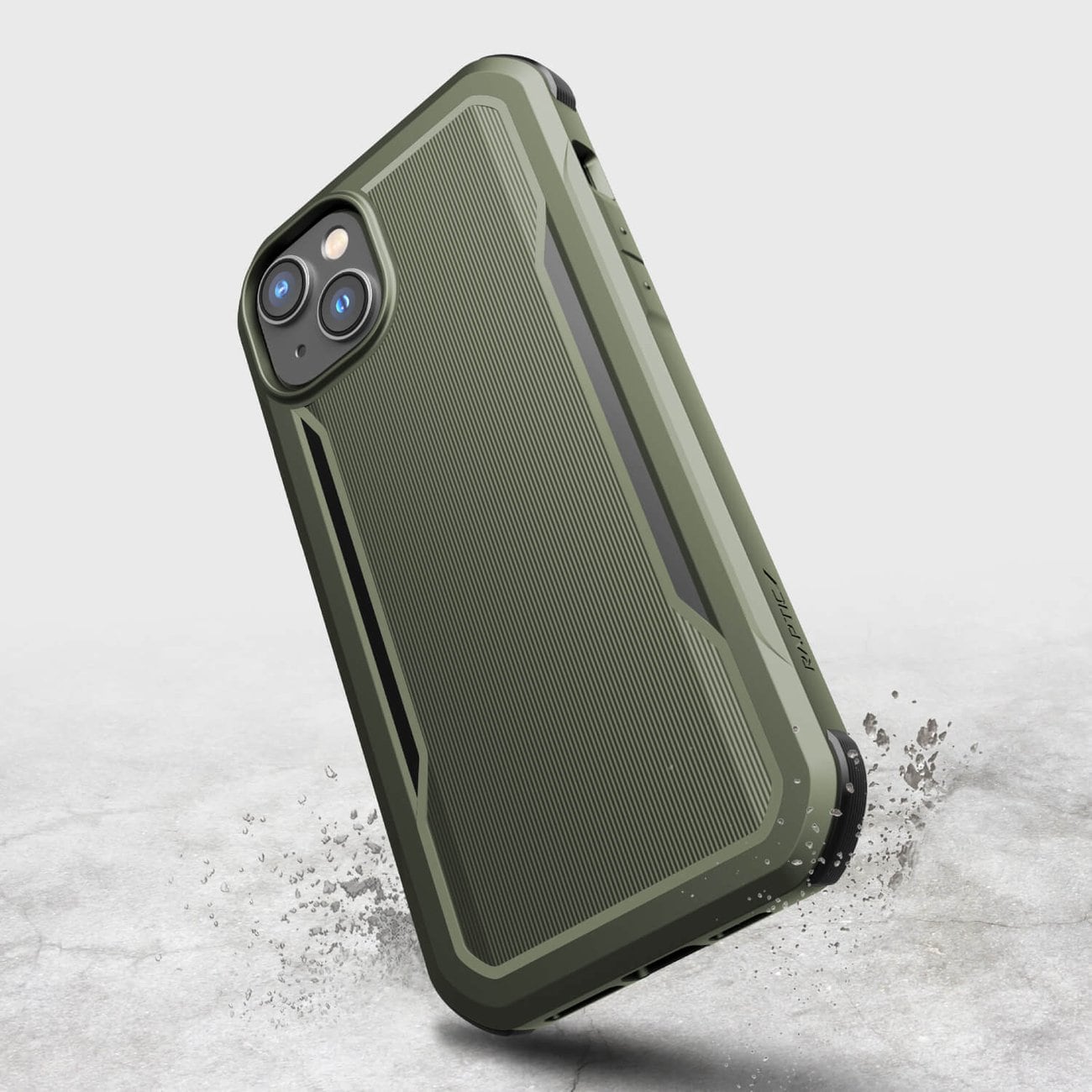 Raptic X-Doria Fort Case iPhone 14 Plus med MagSafe pansret cover grøn