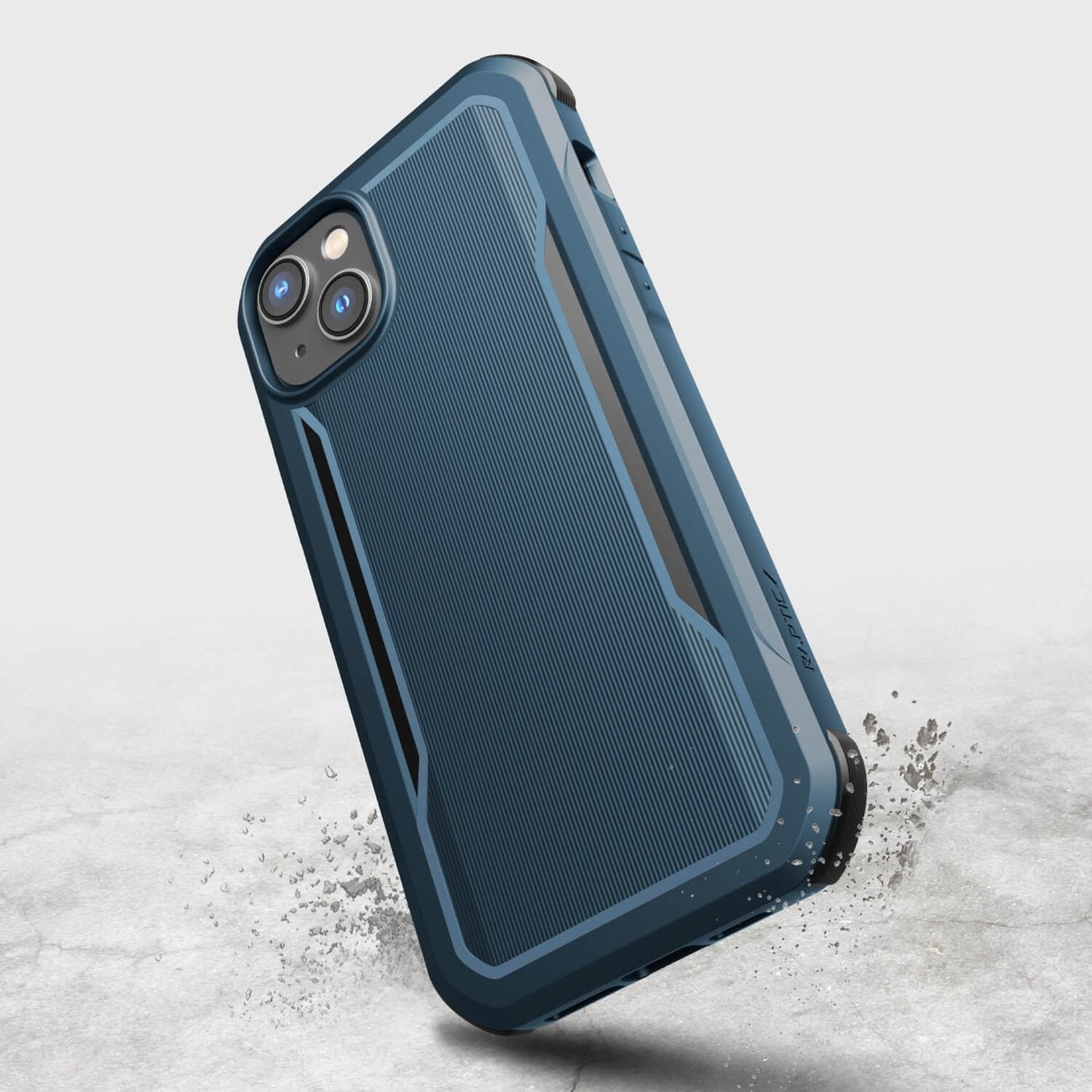 Raptic X-Doria Fort Case iPhone 14 Plus med MagSafe pansret blåt cover