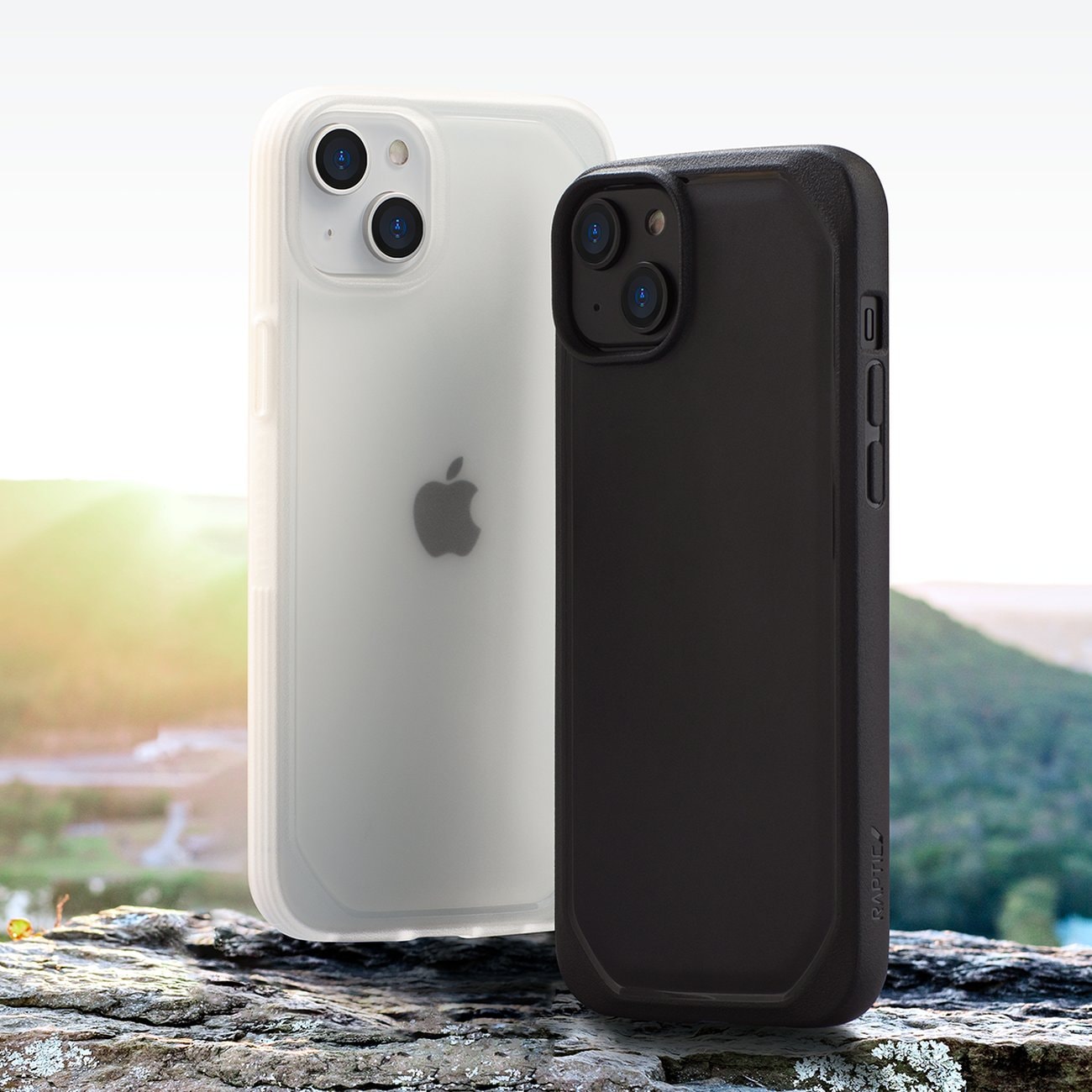 Raptic X-Doria Slim Case iPhone 14 Plus bagcover sort