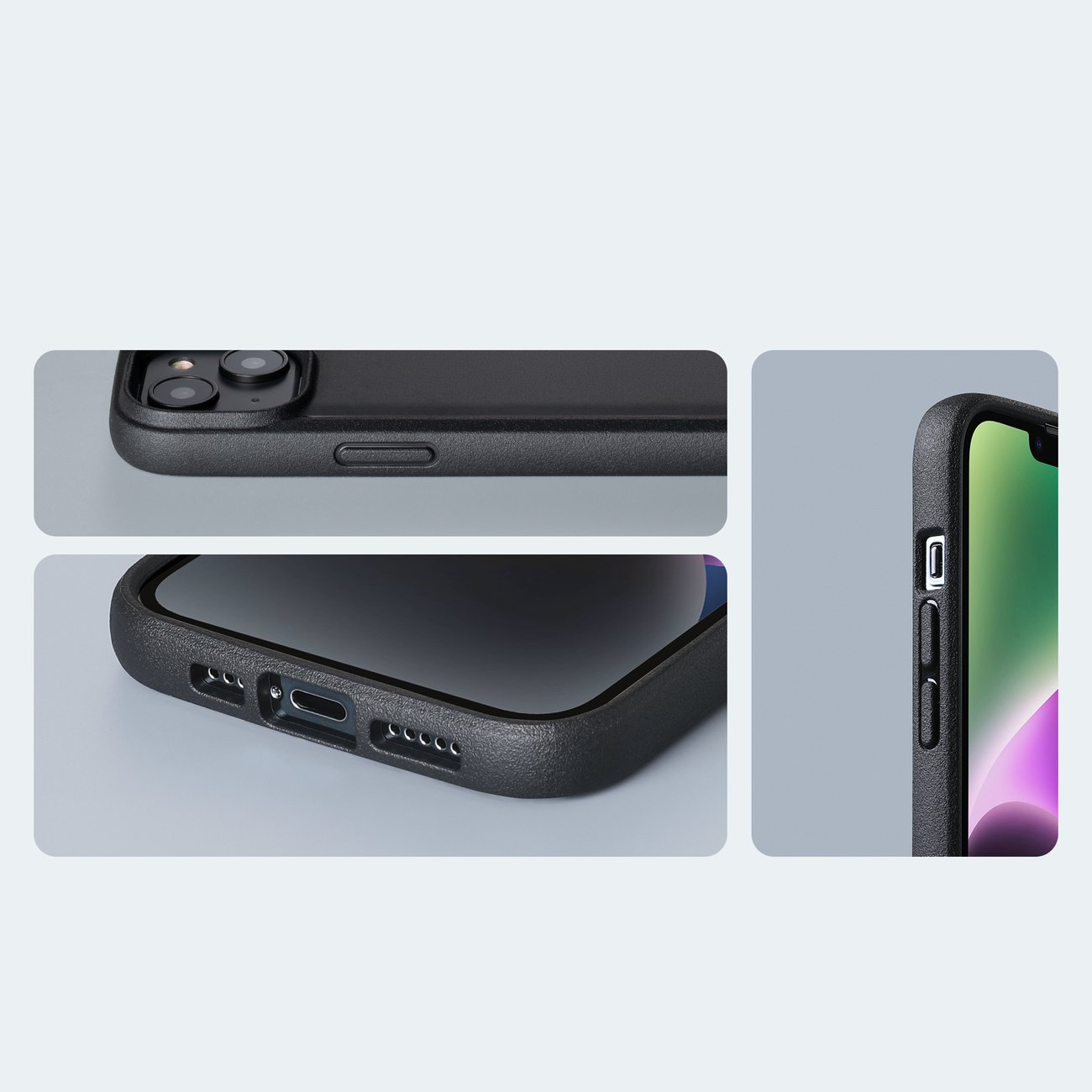 Raptic X-Doria Slim Case iPhone 14 Plus bagcover sort