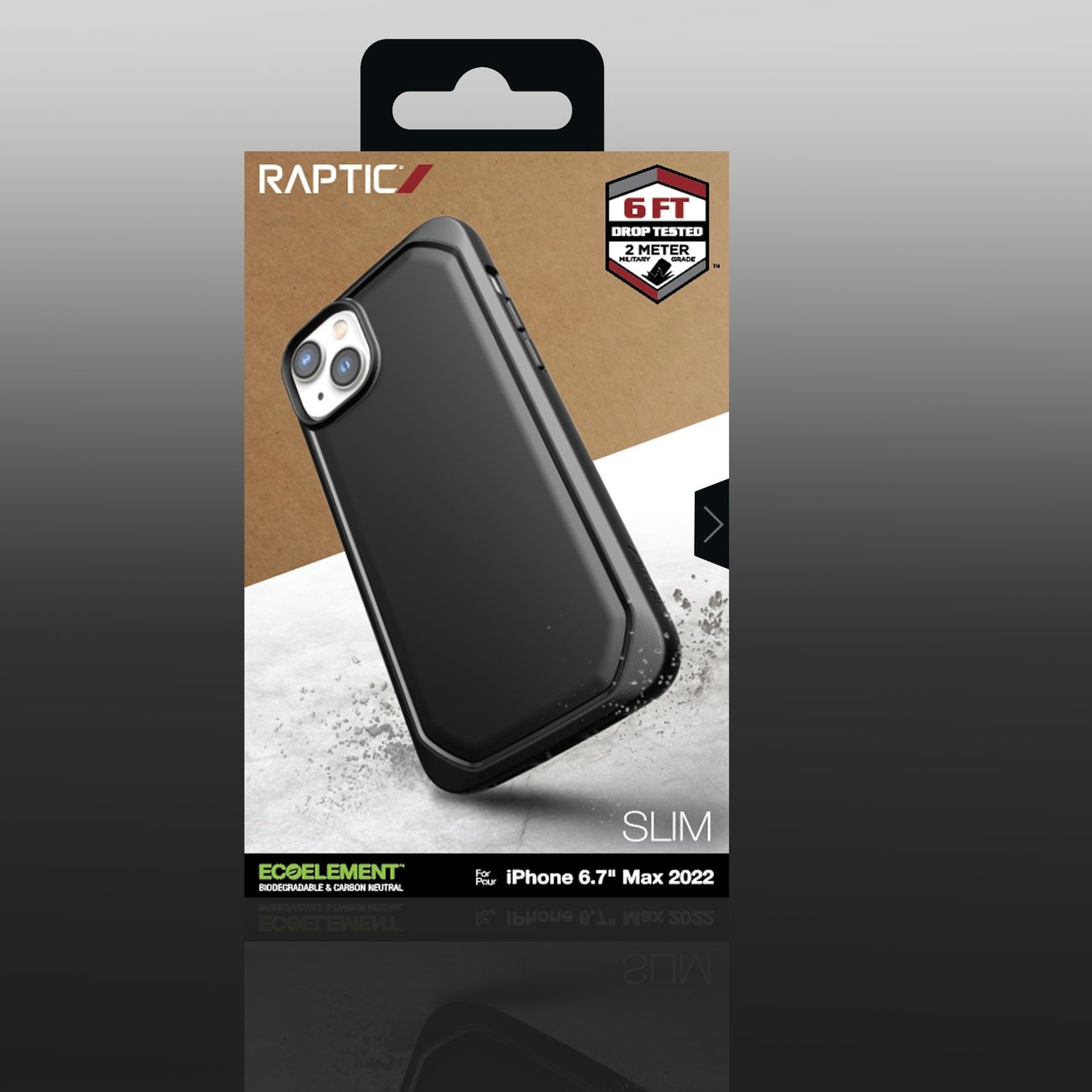 Raptic X-Doria Slim Case iPhone 14 Plus bagcover sort