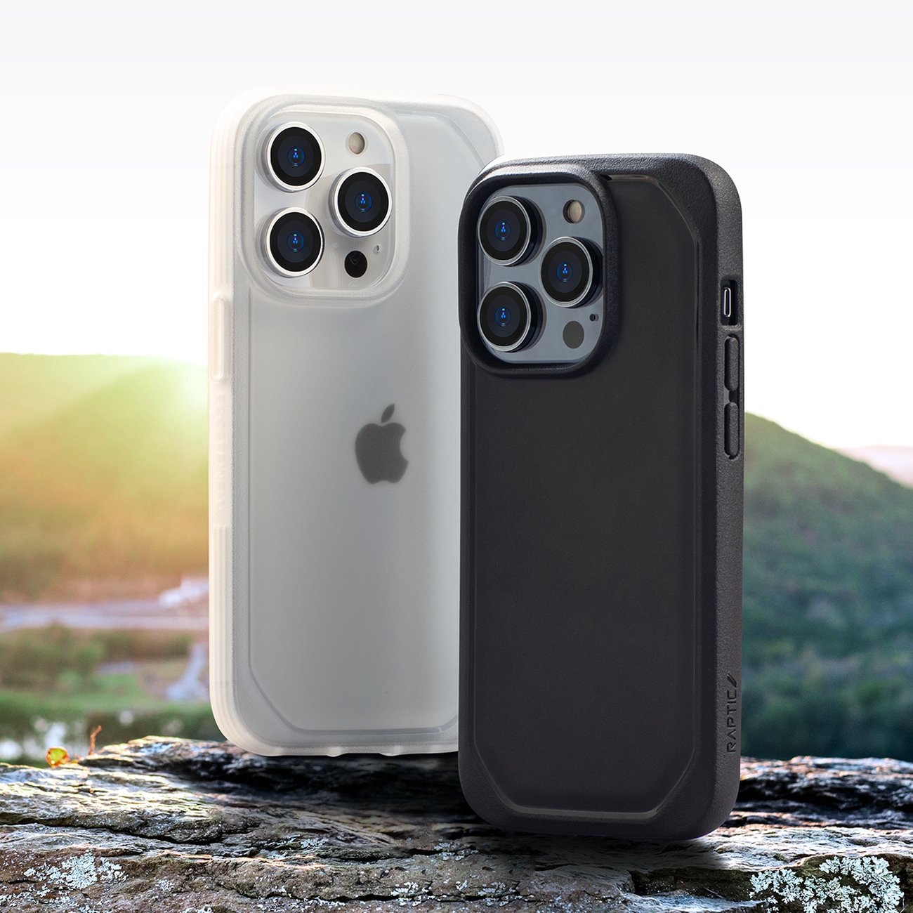 Raptic X-Doria Slim Case iPhone 14 Pro Max bagbeklædning gennemsigtig