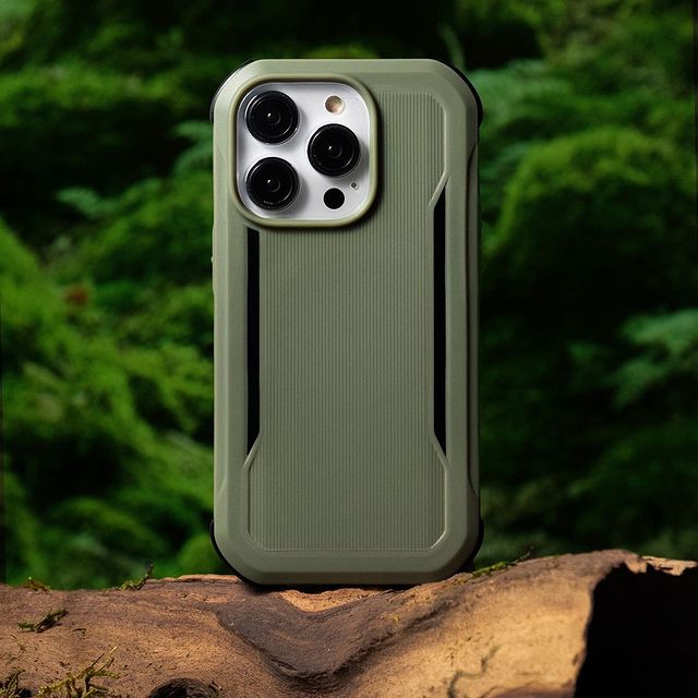 Raptic X-Doria Fort Case iPhone 14 Pro med MagSafe pansret blåt cover