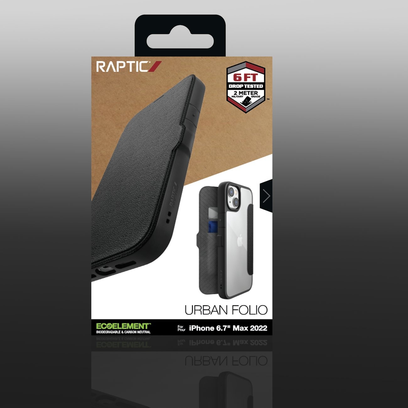 Raptic X-Doria Urban Folio Case iPhone 14 Plus flip cover sort