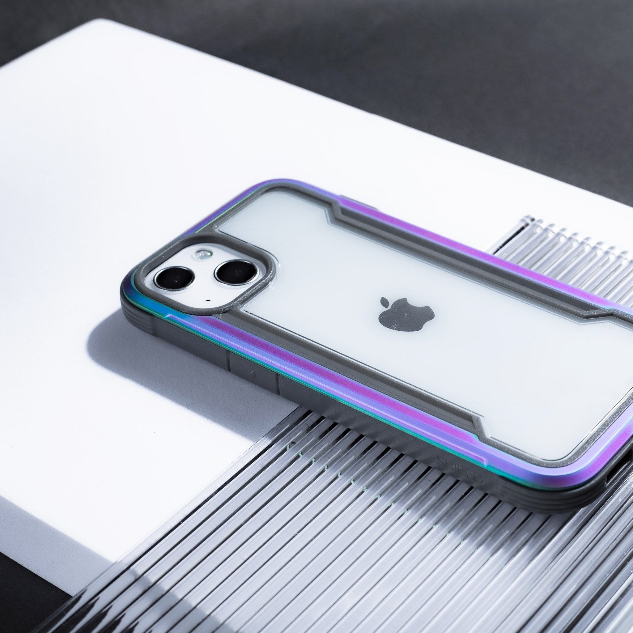Raptic X-Doria Shield Case iPhone 14 pansret cover sort