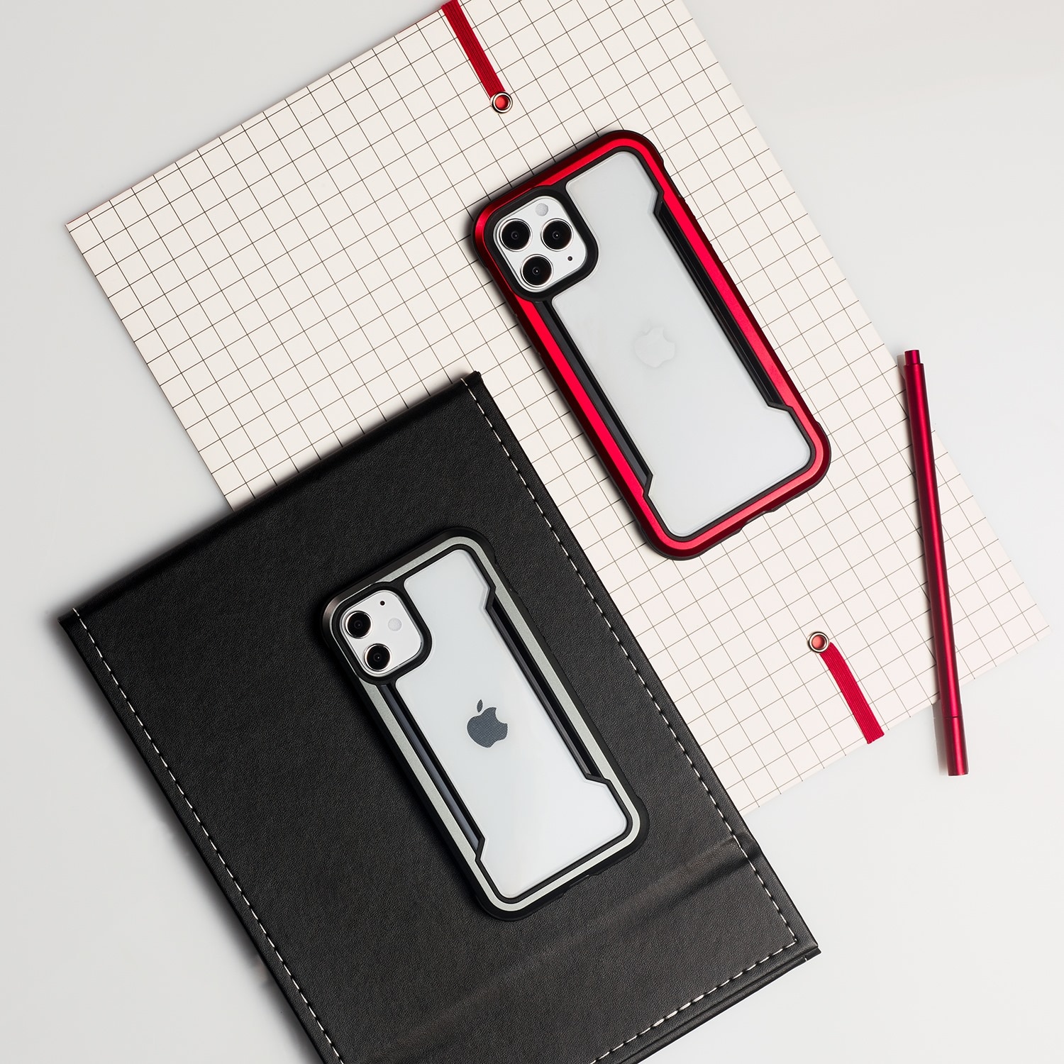 Raptic X-Doria Shield Case iPhone 14 Plus pansret cover sort