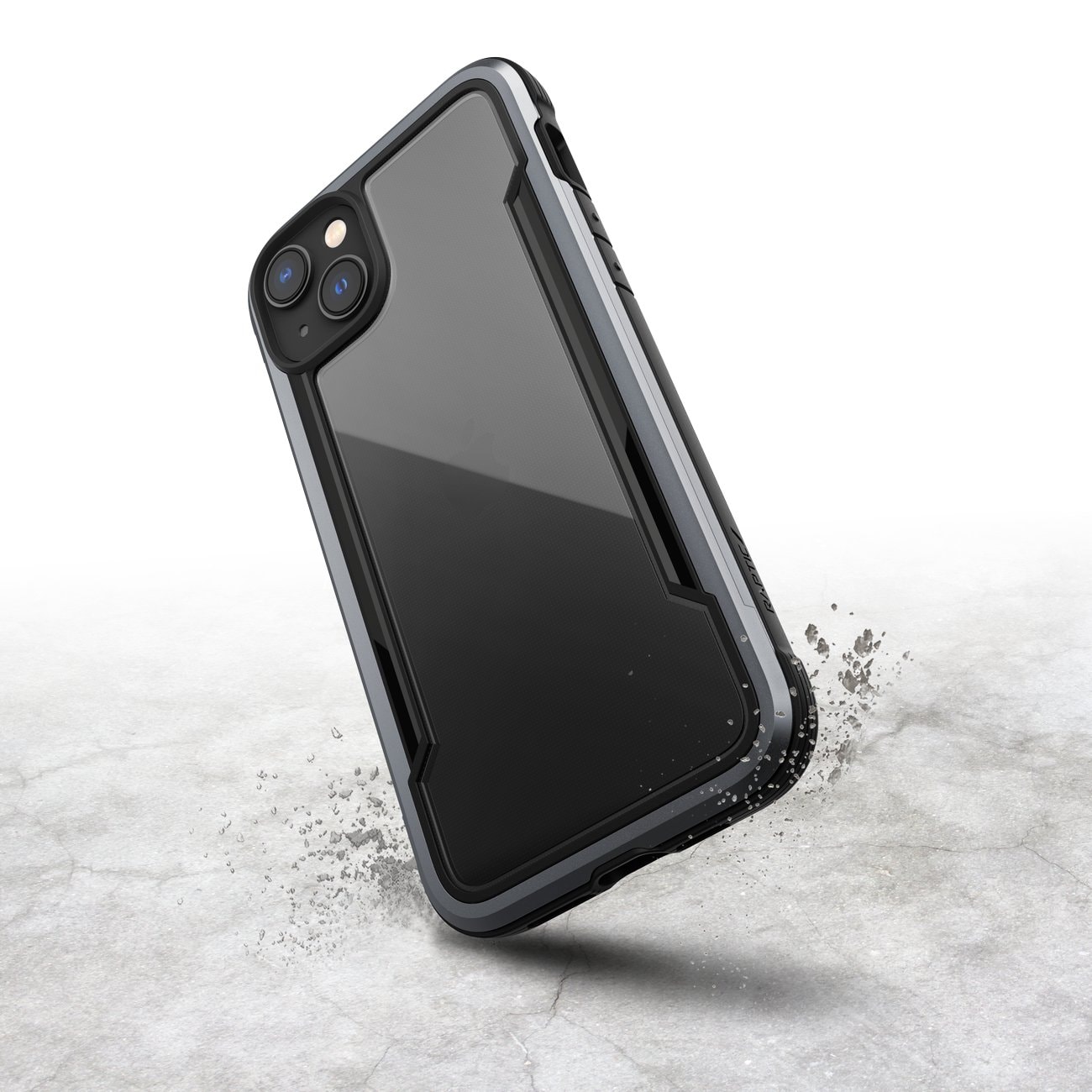 Raptic X-Doria Shield Case iPhone 14 Plus pansret cover sort