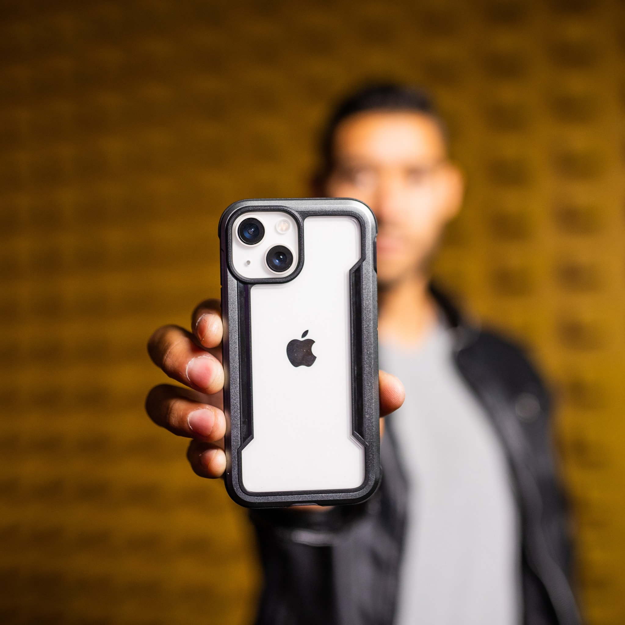 Raptic X-Doria Shield Case iPhone 14 Plus pansret cover blå