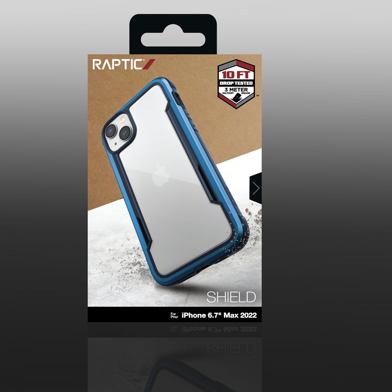 Raptic X-Doria Shield Case iPhone 14 Plus pansret cover blå