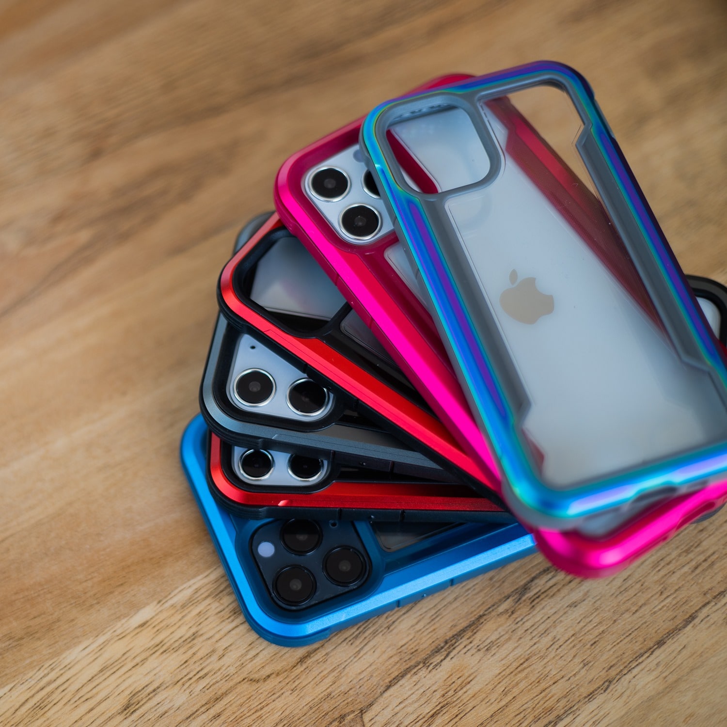 Raptic X-Doria Shield Case iPhone 14 Pro Max pansret cover sort