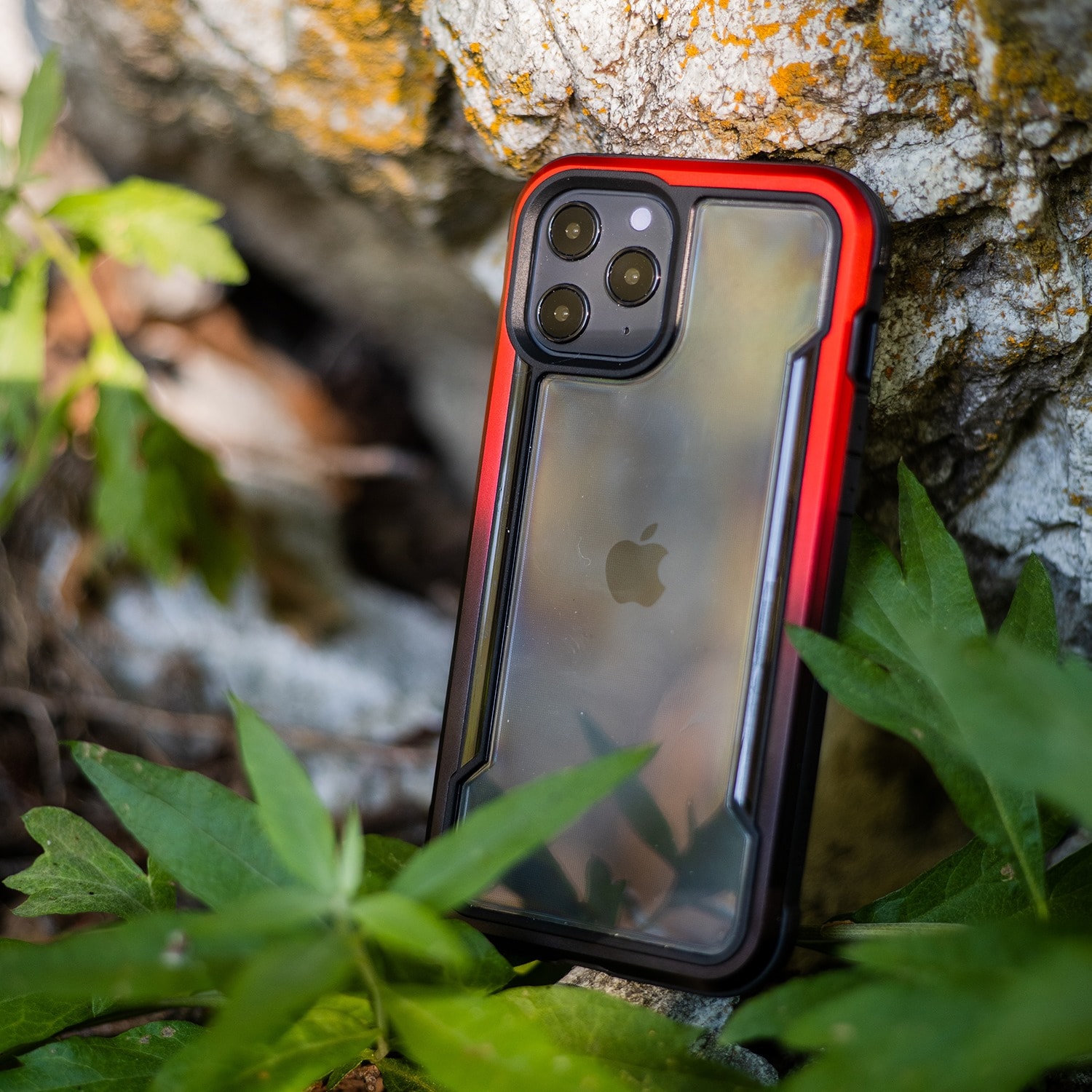Raptic X-Doria Shield Case iPhone 14 Pro Max pansret cover sort