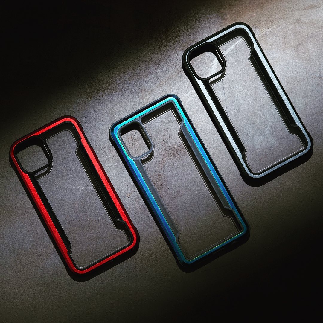 Raptic X-Doria Shield Case iPhone 14 Pro Max pansret cover sort