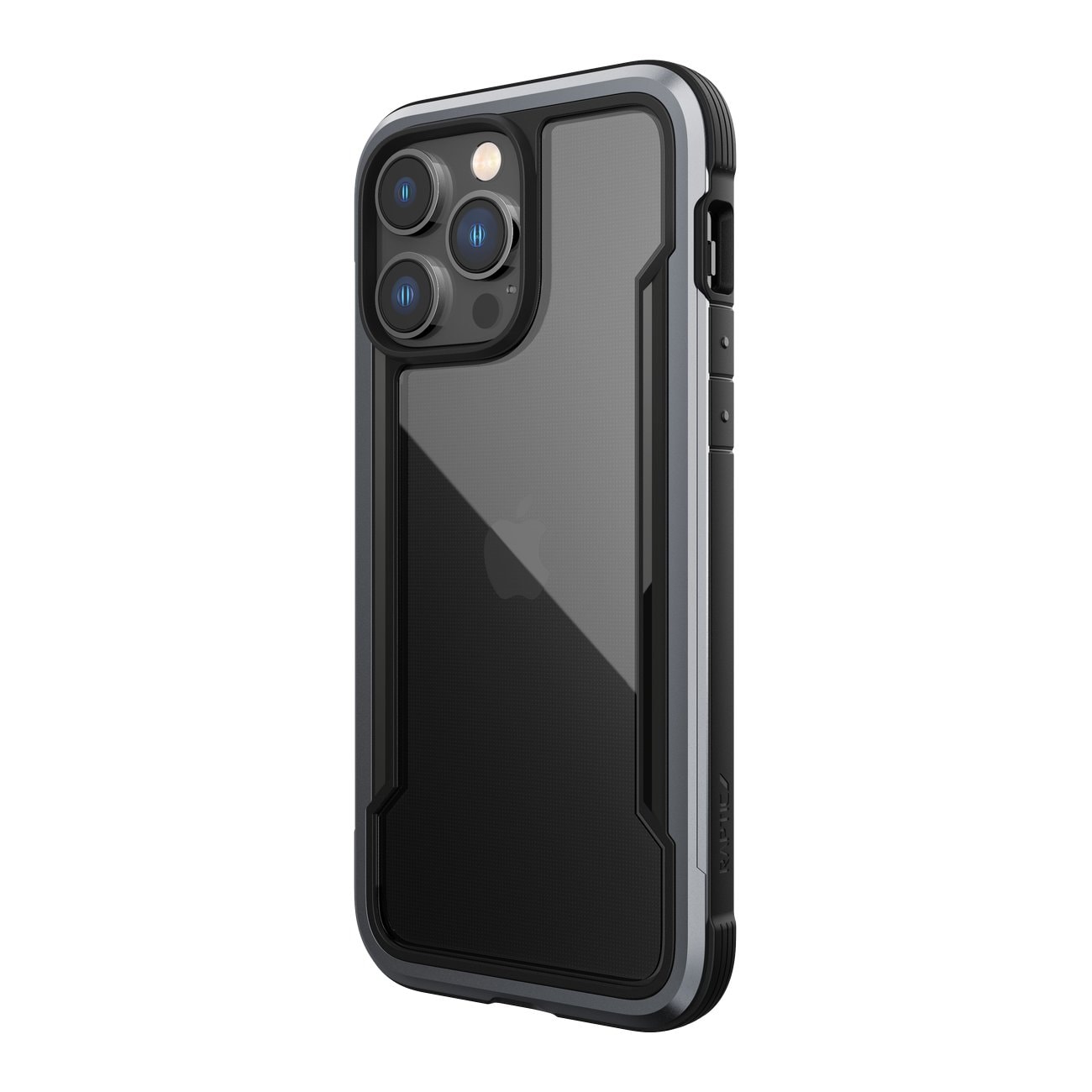 Raptic X-Doria Shield Case iPhone 14 Pro Max pansret cover sort