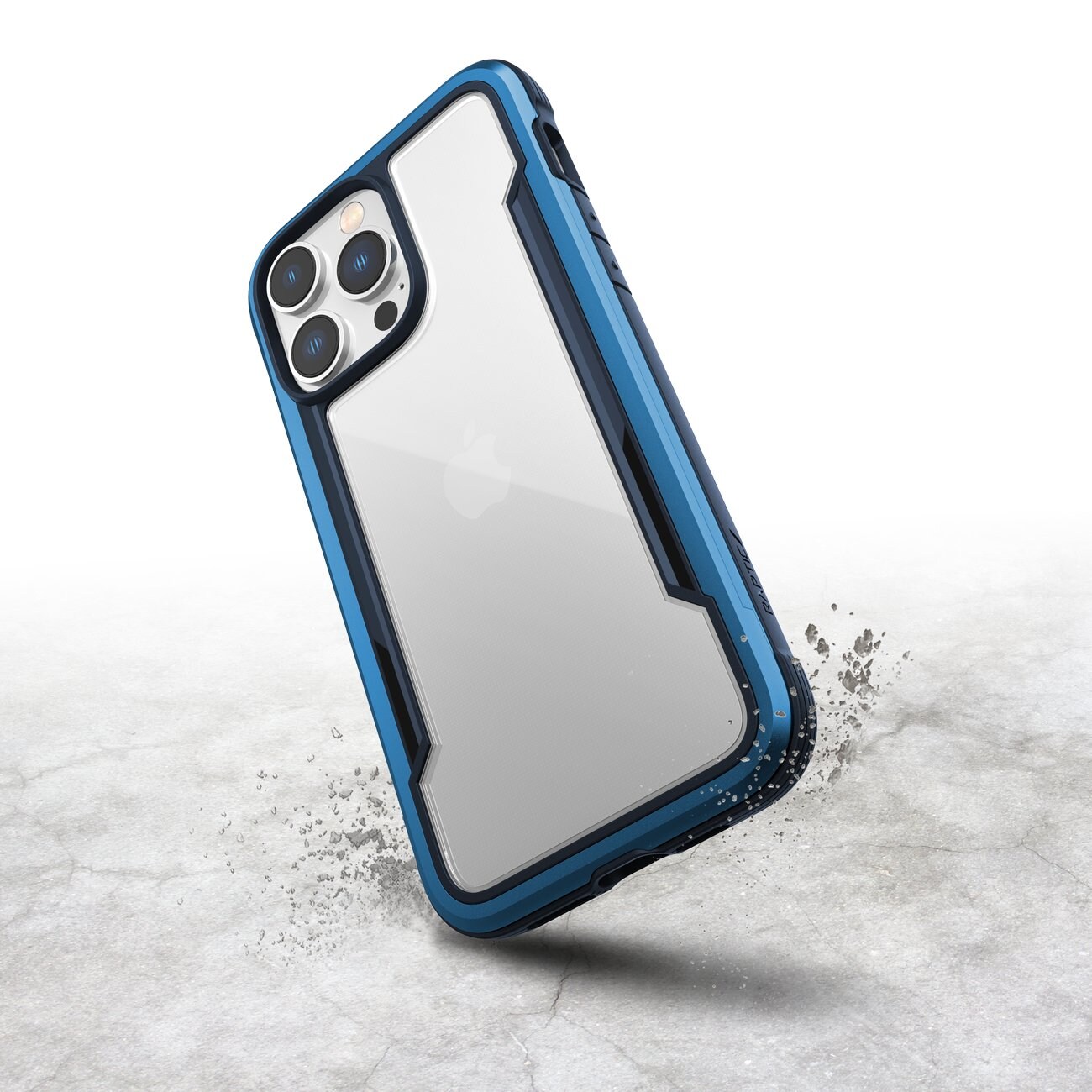 Raptic X-Doria Shield Case iPhone 14 Pro Max pansret cover blå