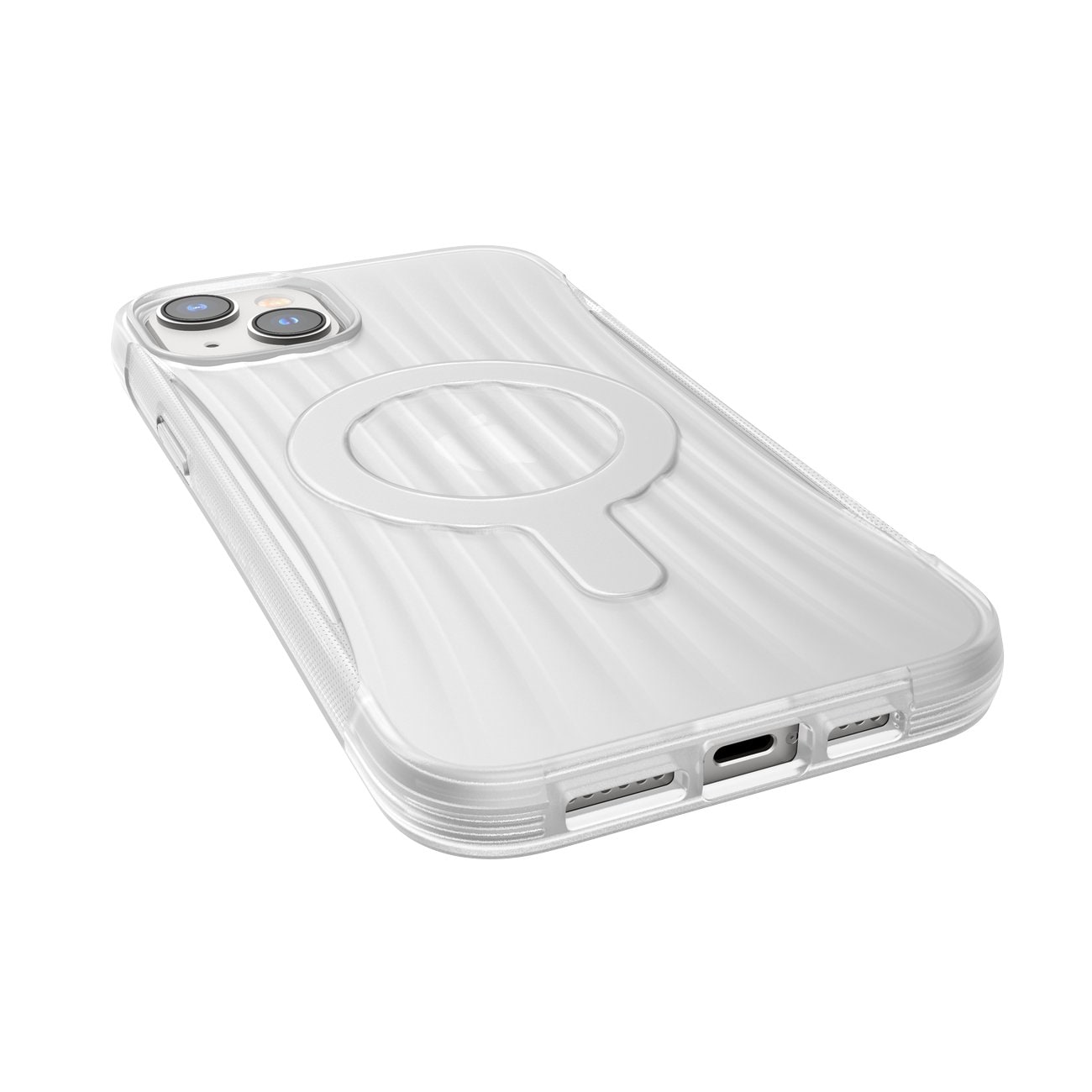 Raptic X-Doria Clutch Case iPhone 14 Plus med MagSafe-bagcover transparent