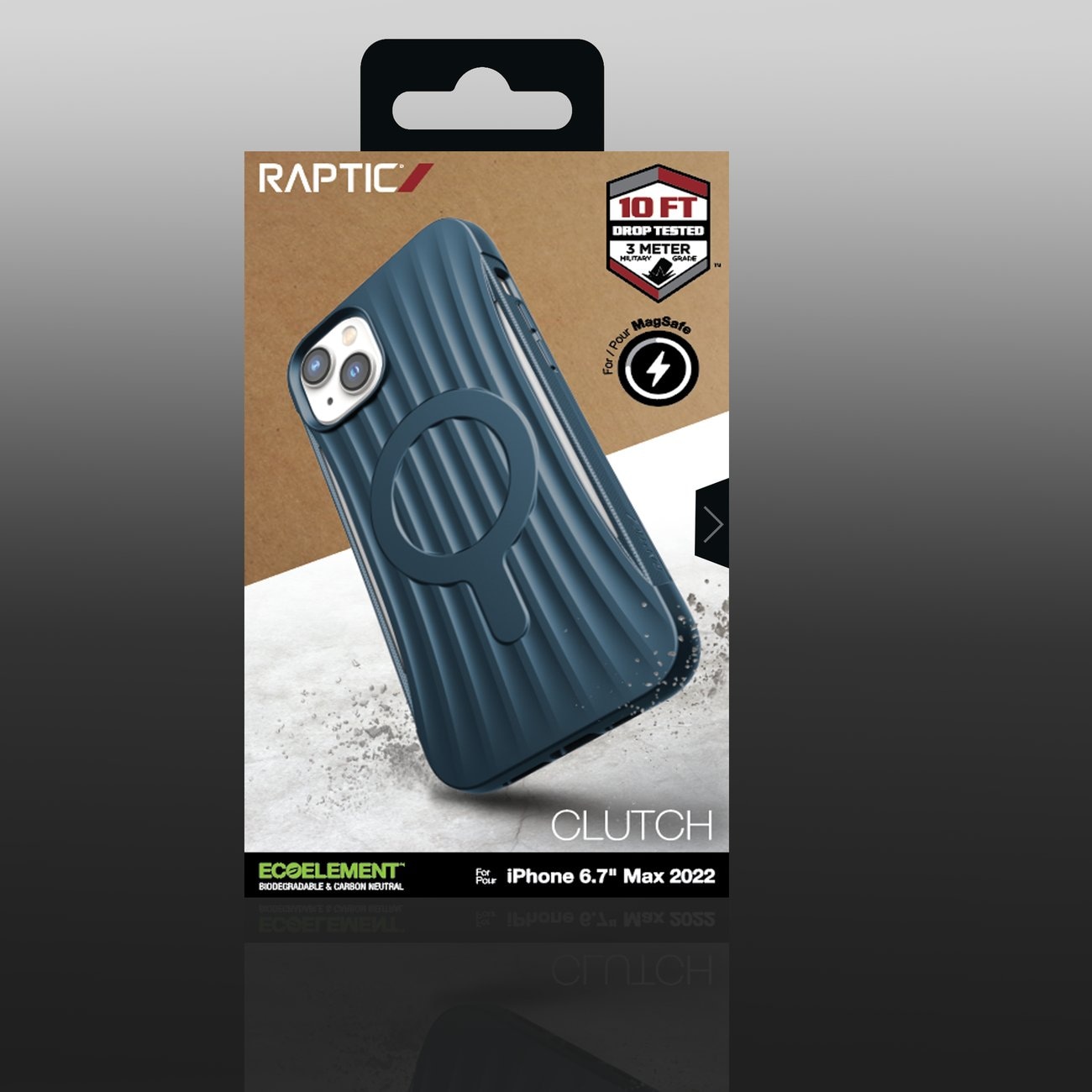 Raptic X-Doria Clutch Case iPhone 14 Plus med MagSafe-bagcover blå