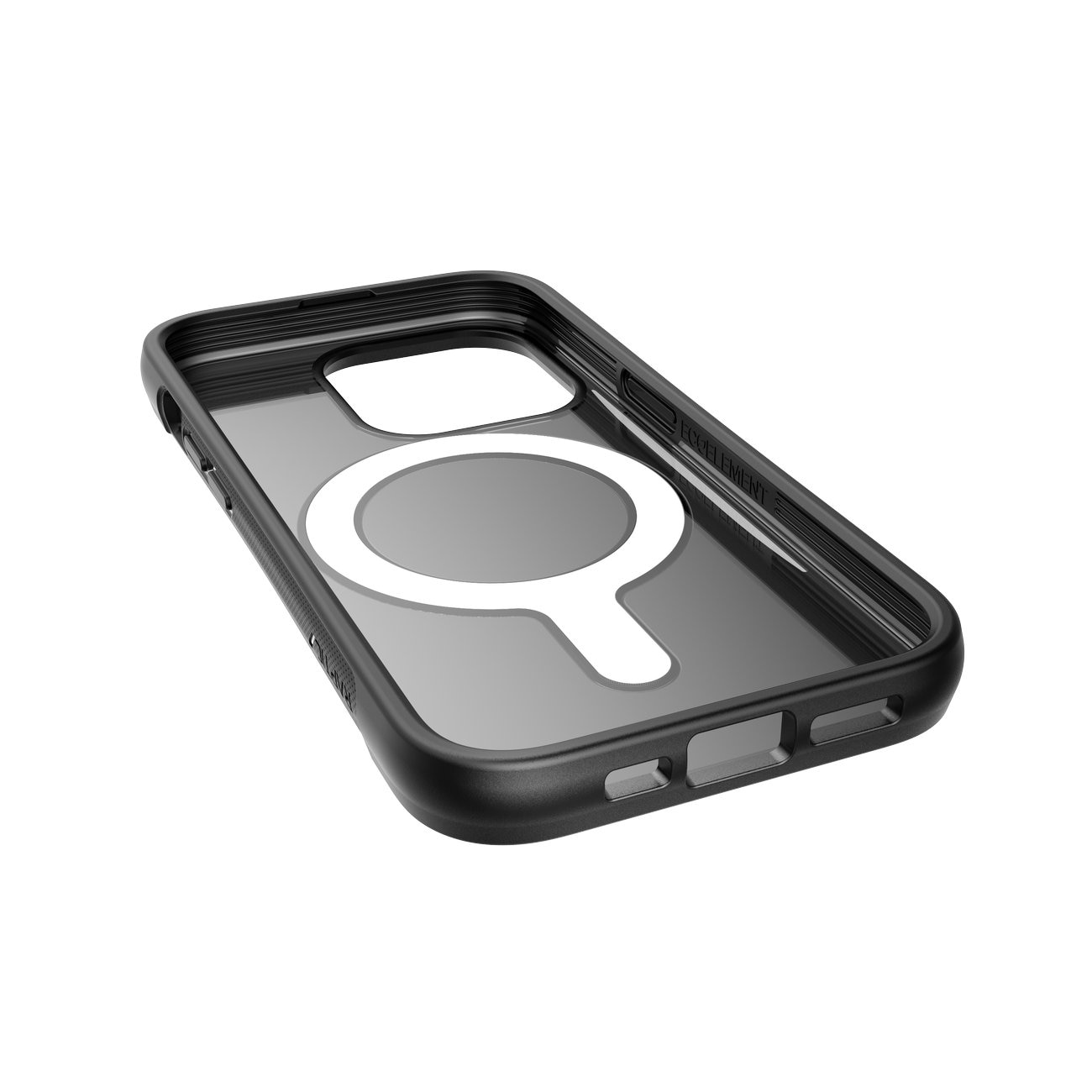 Raptic X-Doria Clutch Case iPhone 14 Pro med MagSafe-bagcover sort