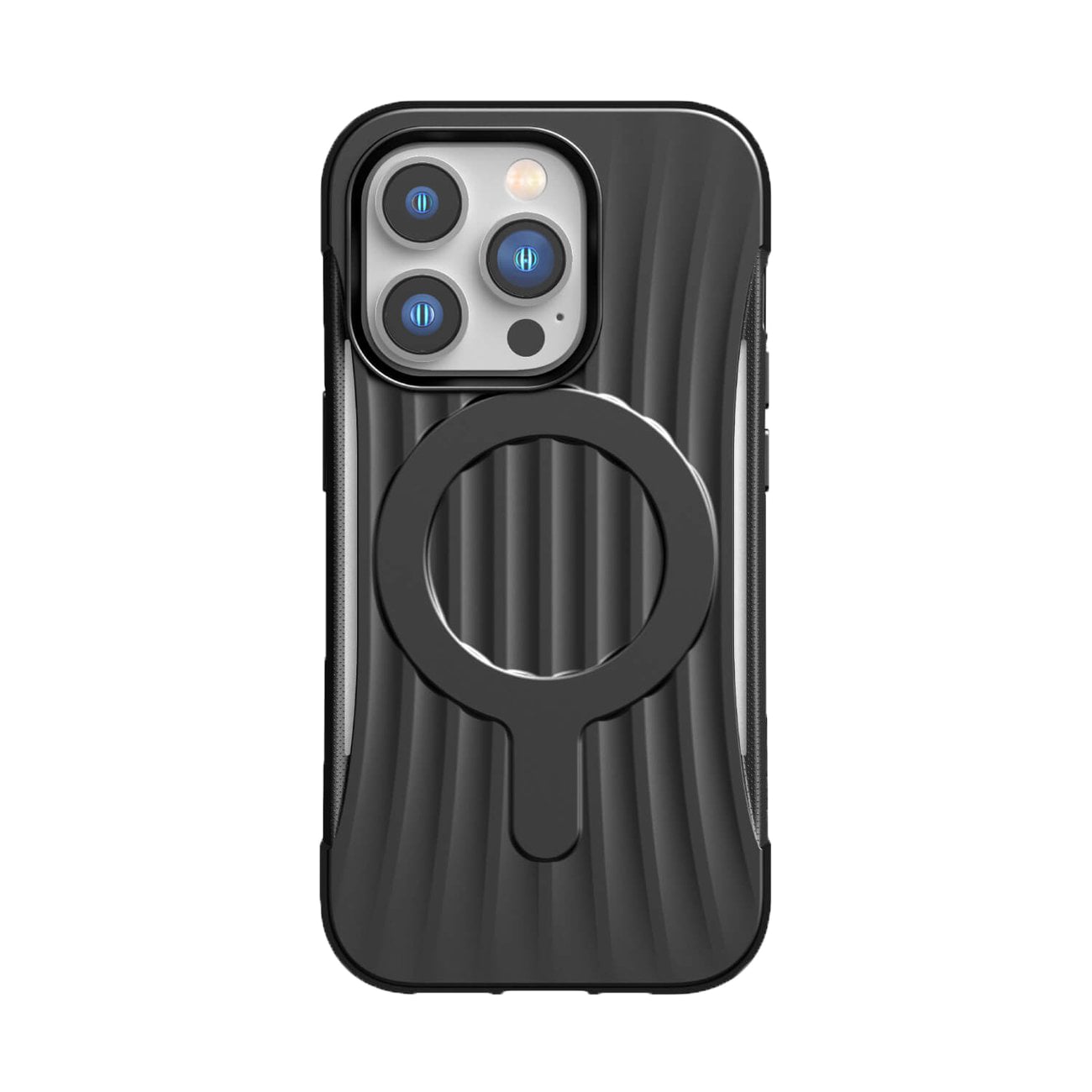 Raptic X-Doria Clutch Case iPhone 14 Pro med MagSafe-bagcover sort