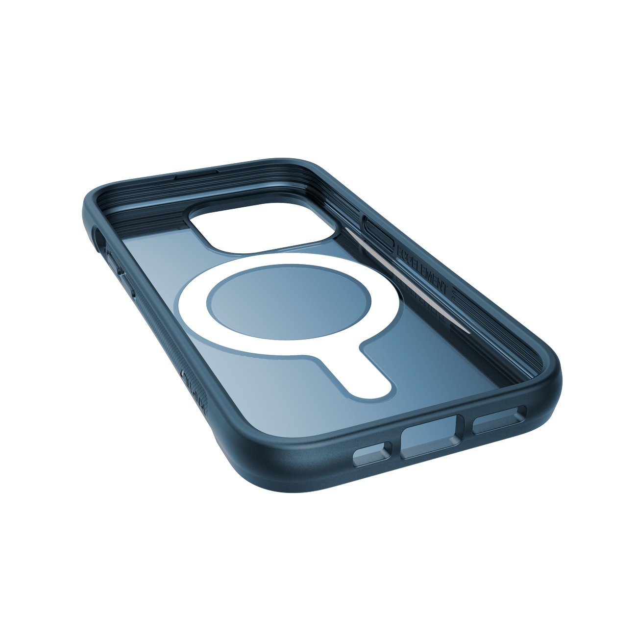 Raptic X-Doria Clutch Case iPhone 14 Pro med MagSafe-bagcover blå