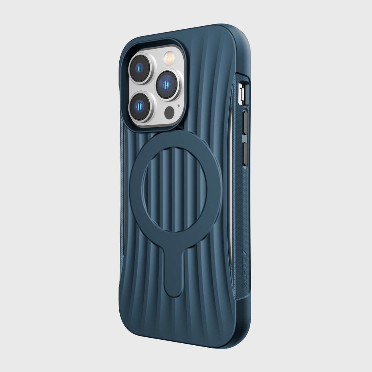 Raptic X-Doria Clutch Case iPhone 14 Pro med MagSafe-bagcover blå