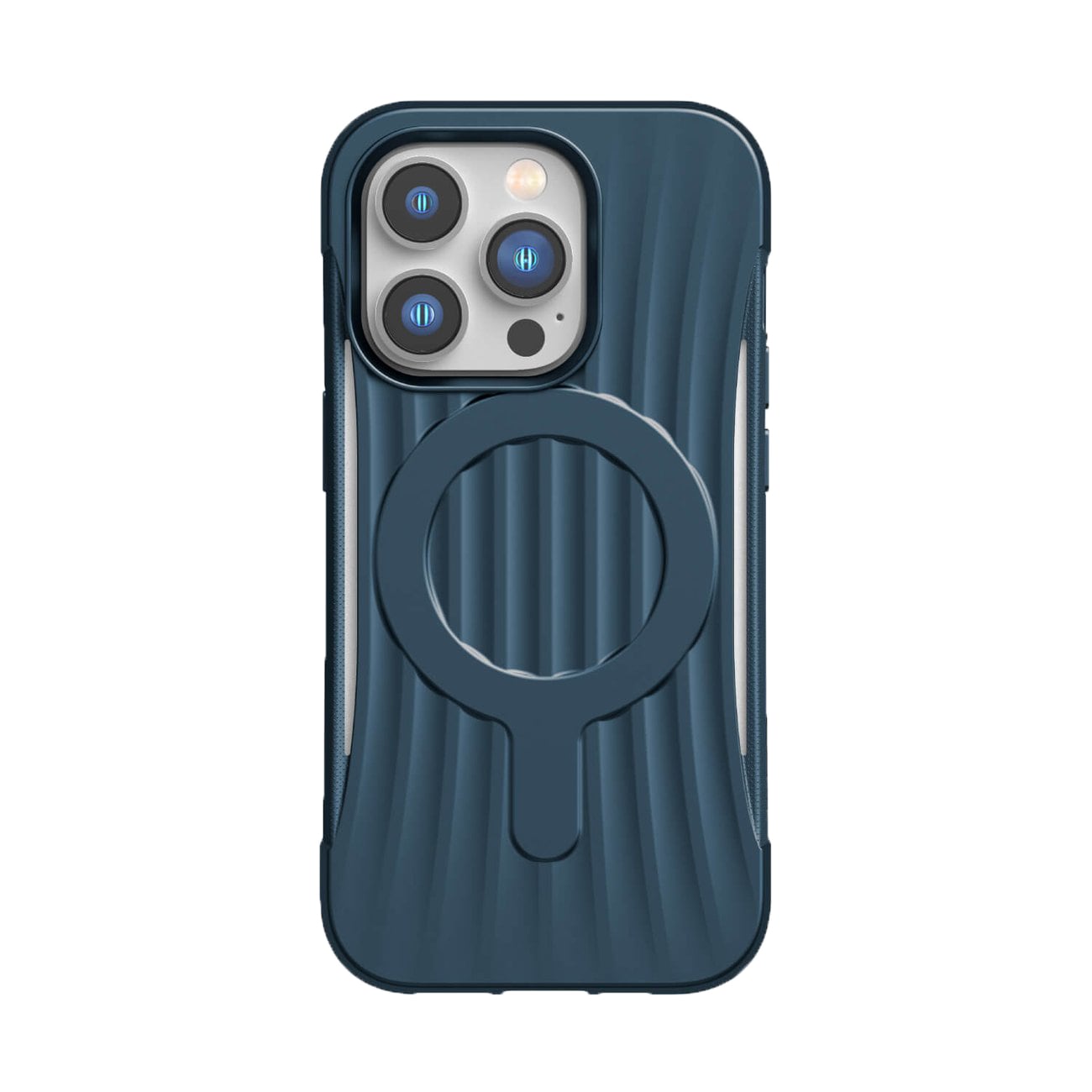 Raptic X-Doria Clutch Case iPhone 14 Pro med MagSafe-bagcover blå