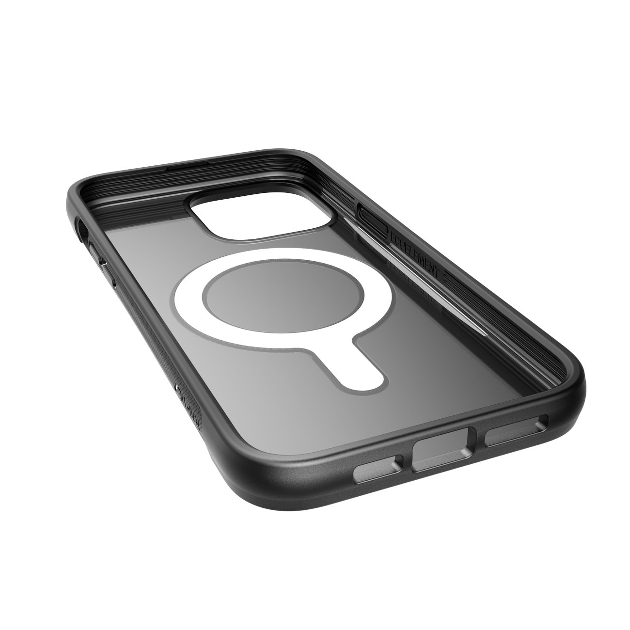 Raptic X-Doria Clutch Case iPhone 14 Pro Max med MagSafe-bagcover sort