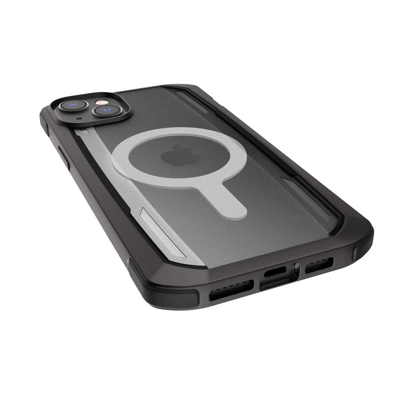 Raptic X-Doria Secure Case til iPhone 14 Plus med MagSafe pansret cover sort