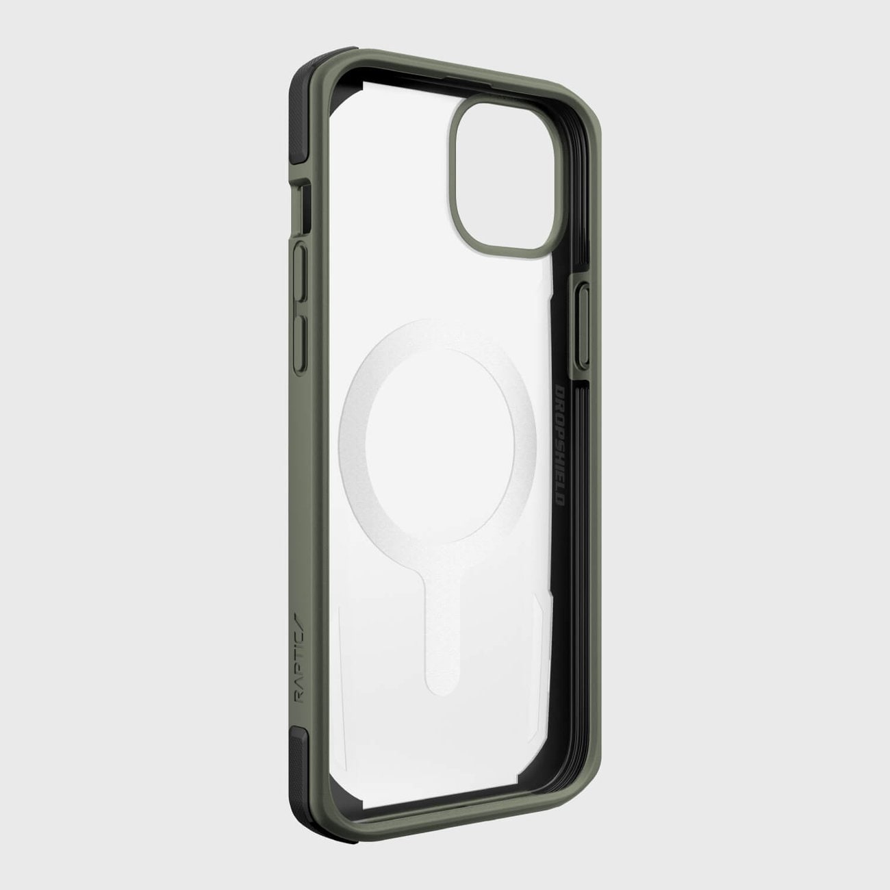 Raptic X-Doria Secure Case iPhone 14 Plus med MagSafe pansret cover grøn
