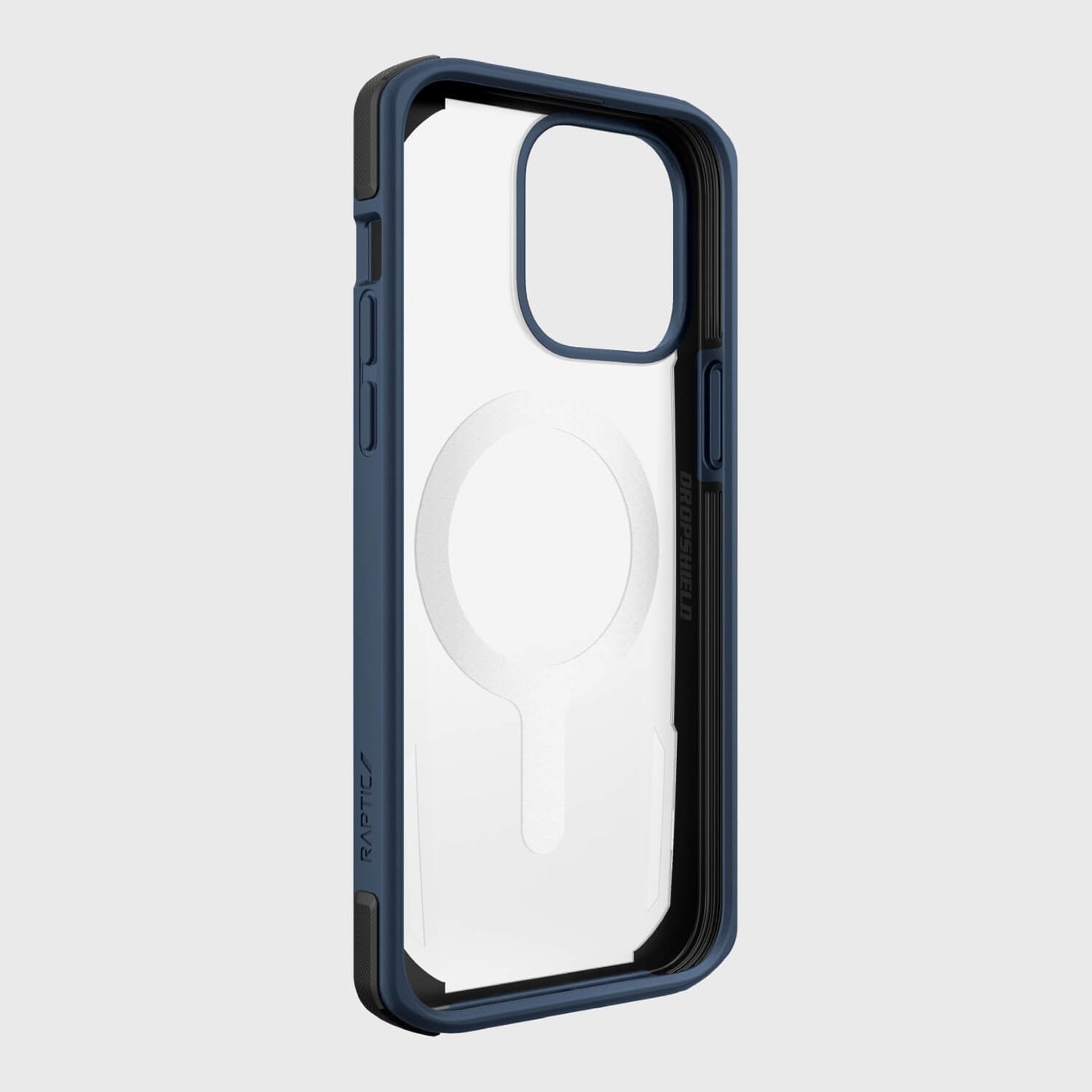 Raptic X-Doria Secure Case til iPhone 14 Pro med MagSafe pansret cover blå